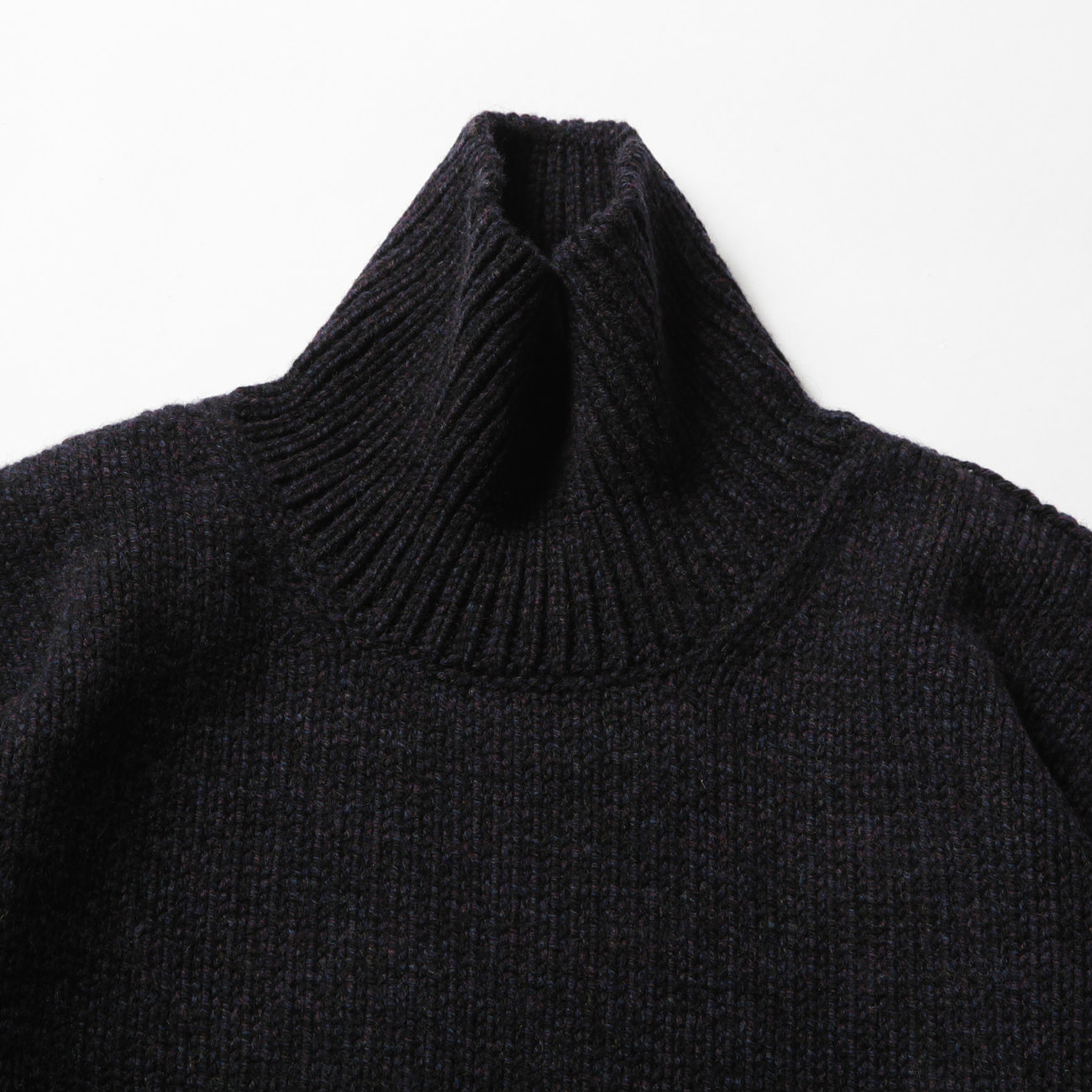 AURALEE / オーラリー | CAMEL WOOL MIX KNIT TURTLE NECK P/O (メンズ