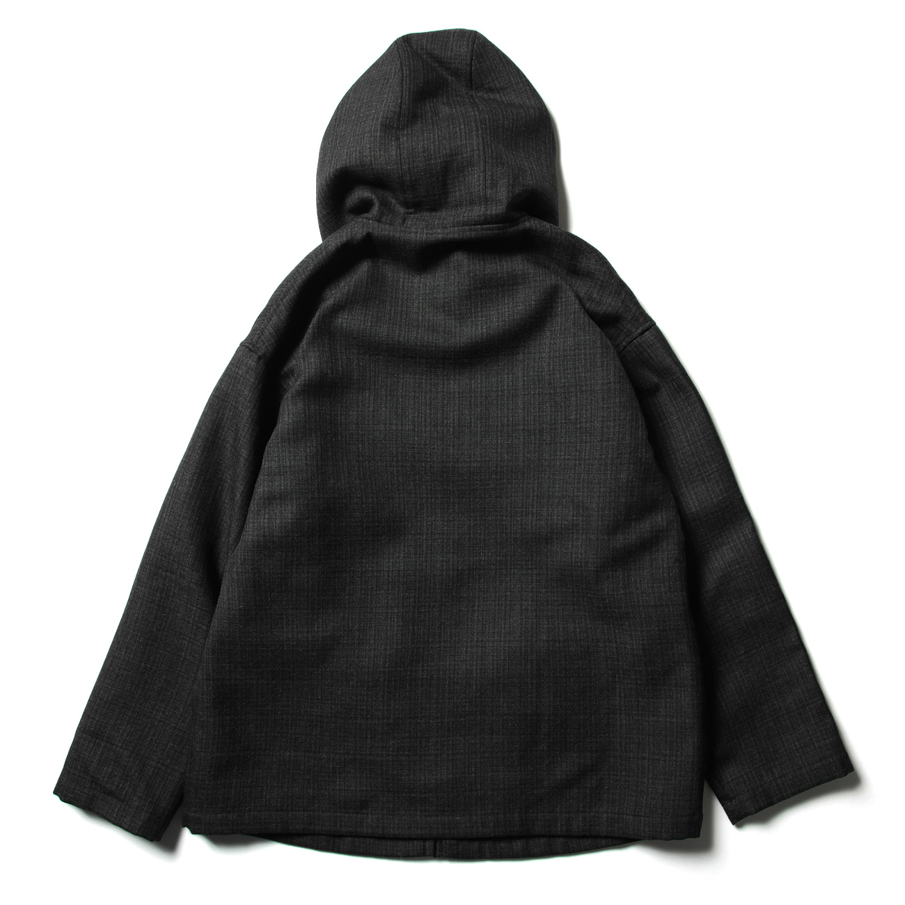 AURALEE / オーラリー | BLUEFACED WOOL DOUBLE CLOTH ZIP HOODIE