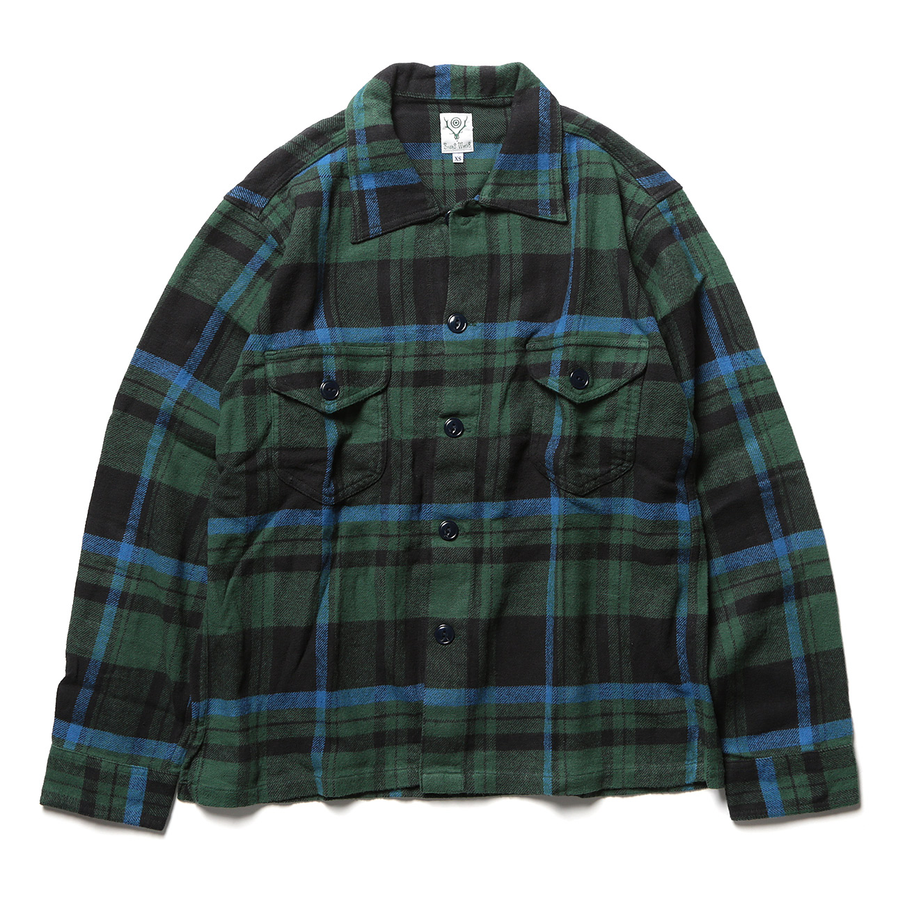 Lサイズ！south2 west8 スモーキーシャツ South2 West8 / サウスツーウエストエイト | Smokey Shirt - Cotton