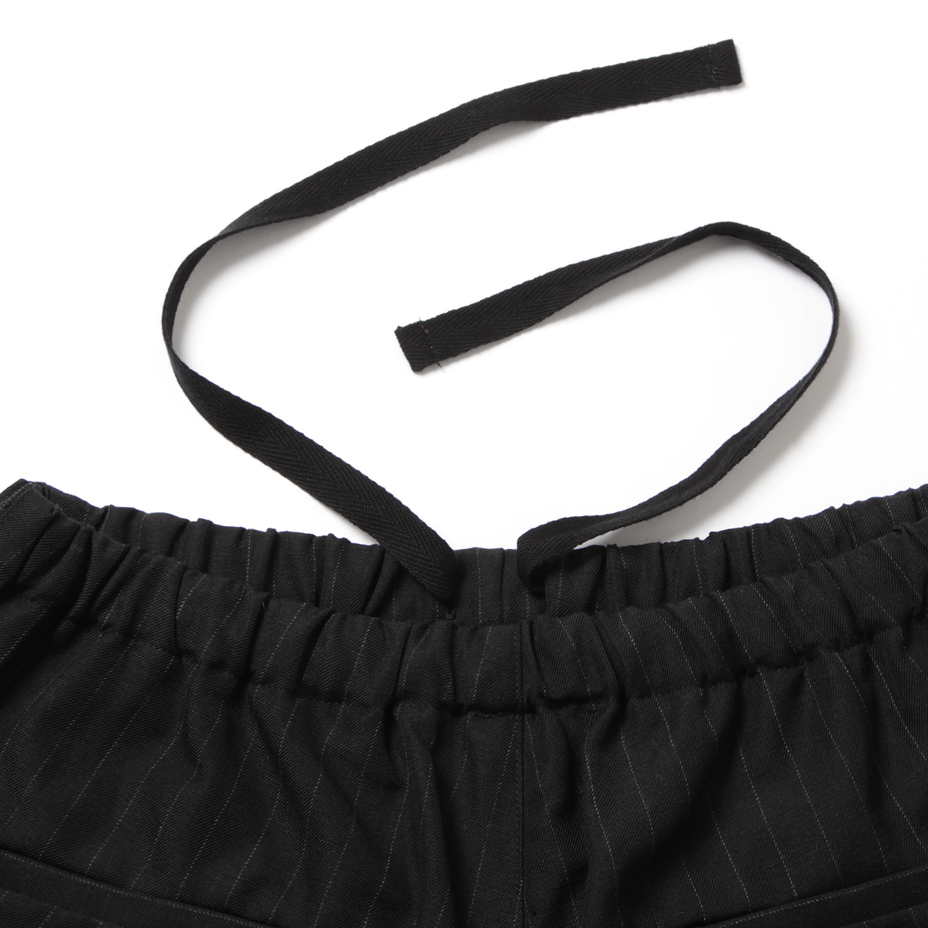 stein / シュタイン | ST.661 DRAWSTRING WIDE TROUSERS - Black