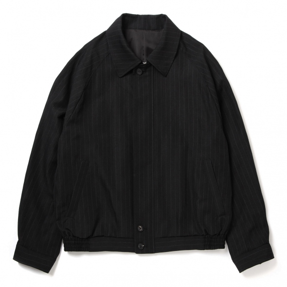 stein / シュタイン | ST.659 OVERSIZED HARRINGTON ZIP JACKET - Black | 通販 - 正規取扱店  | COLLECT STORE / コレクトストア