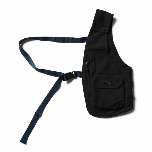 トップス engineered garments shoulder vest 24ss Engineered Garments Shoulder Vest, Black – Glasswing