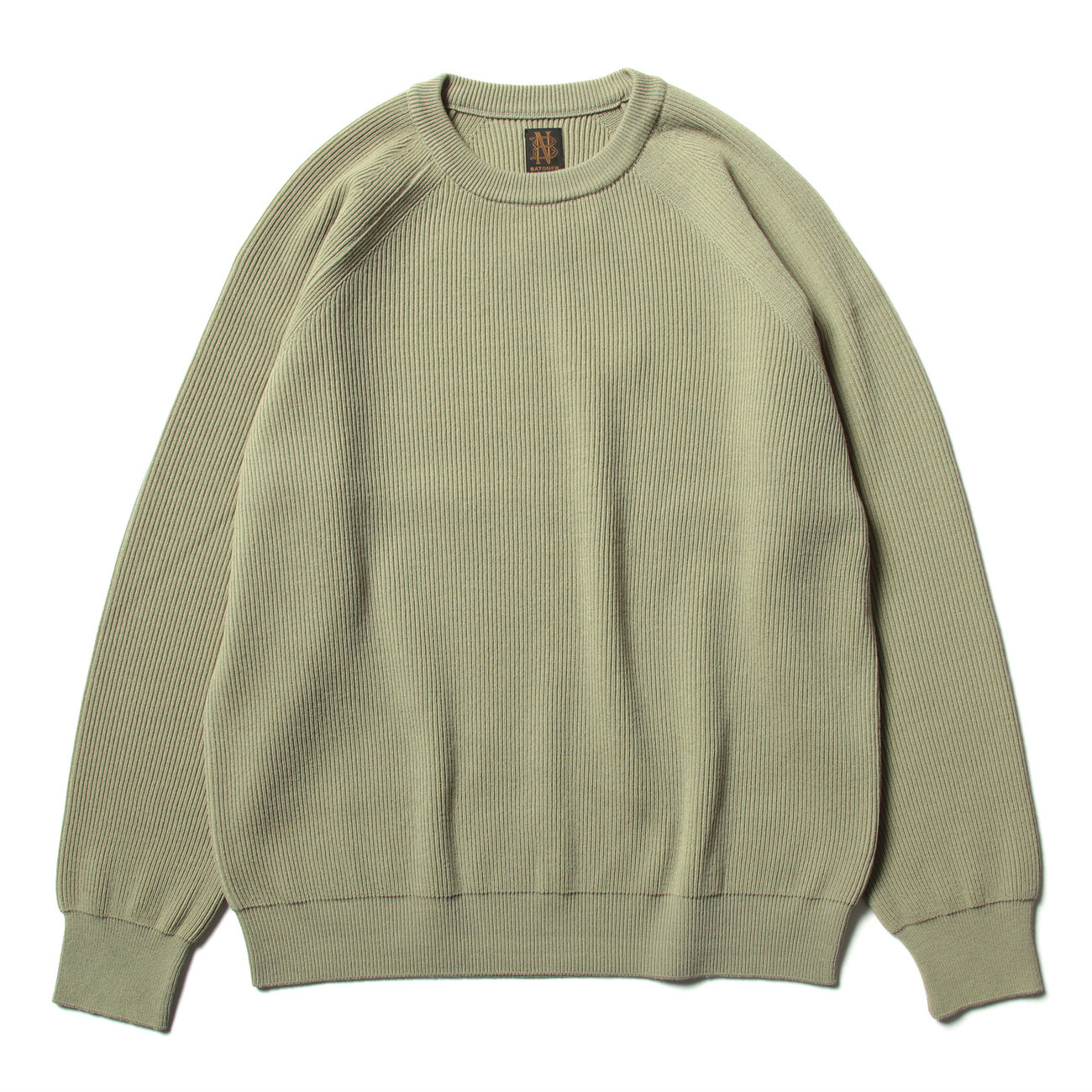 【新品】BATONER Napping Wool Crew Neck カーキ 1 新品】BATONER Napping Wool Crew Neck カーキ 1 - メルカリ
