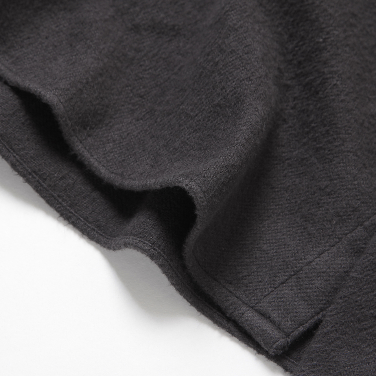 CIOTA / シオタ | Flannel Regular Collar Long Sleeve Shirt