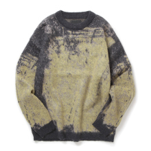 YOKE / ヨーク | JACQUARD MOHAIR SWEATER - Yellow