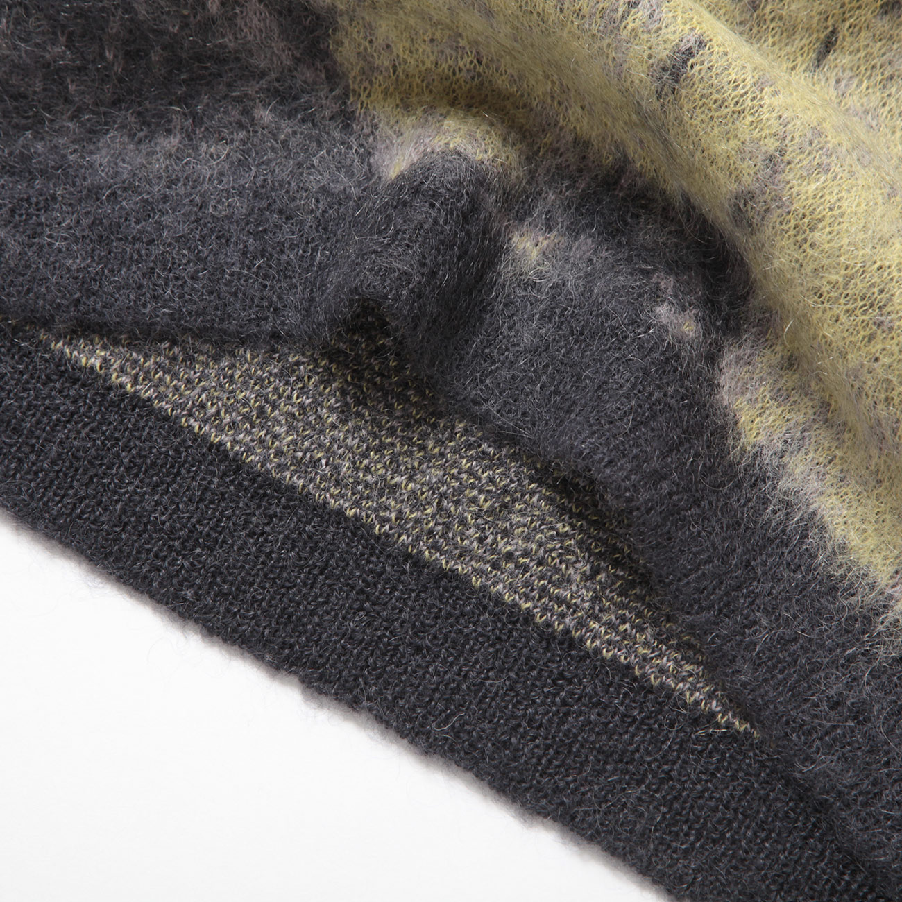 YOKE / ヨーク | JACQUARD MOHAIR SWEATER - Yellow | 通販 - 正規取扱