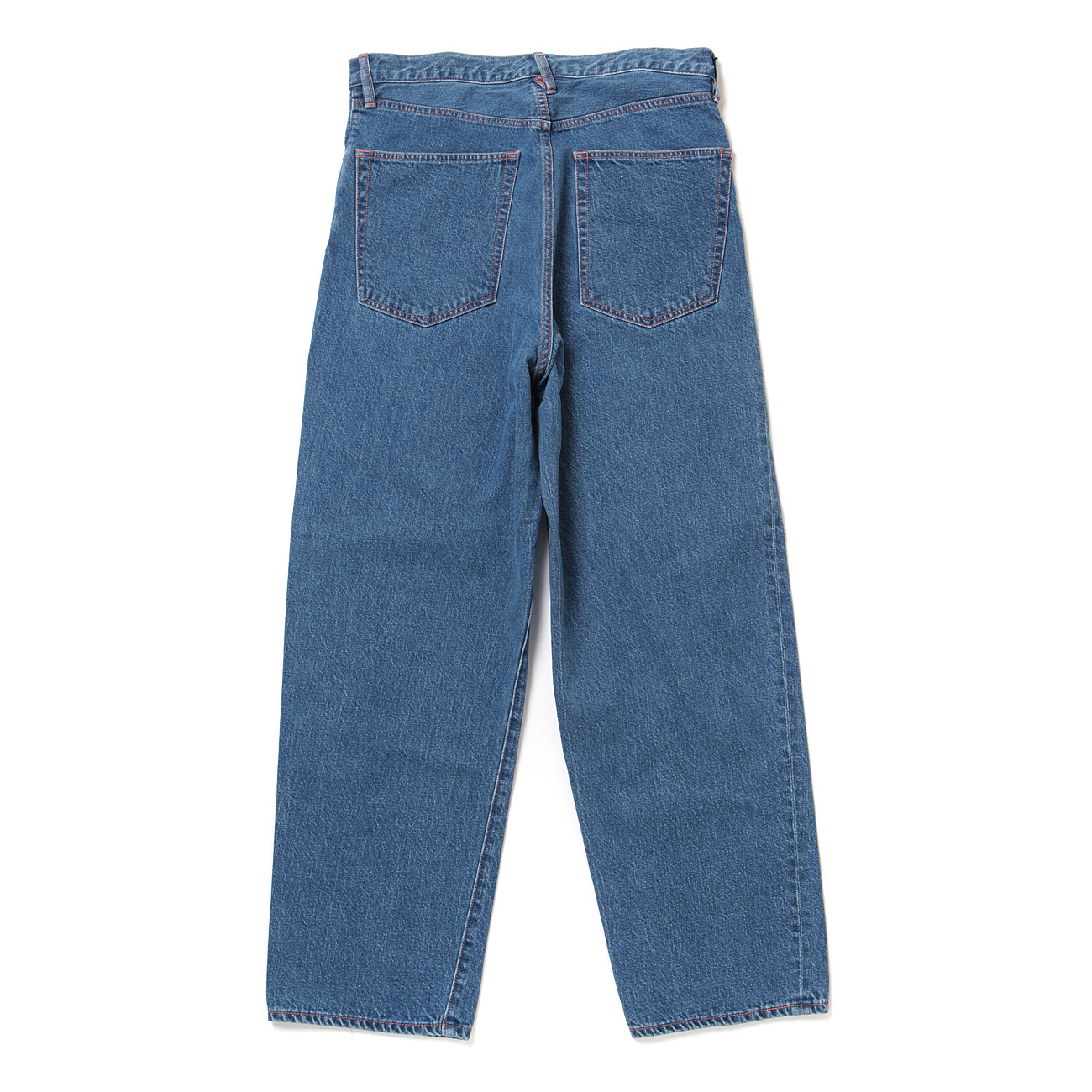 URU / ウル | COTTON DENIM - 5 POCKET PANTS TYPE B - Indigo | 通販