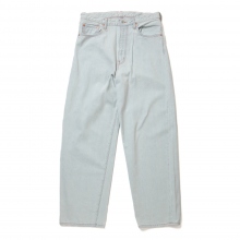 URU / ウル | COTTON DENIM - 5 POCKET PANTS TYPE A - I.Blue