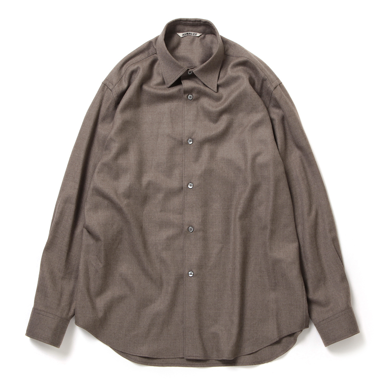 SUPER LIGHT WOOL SHIRT (レディース) - Top Brown