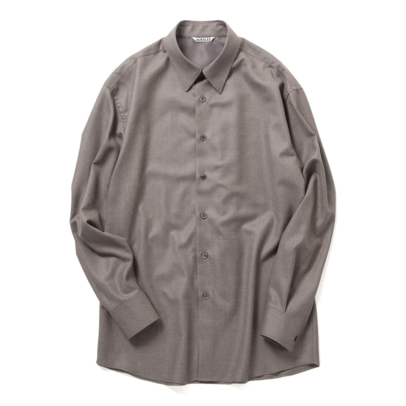 SUPER LIGHT WOOL CHECK SHIRT