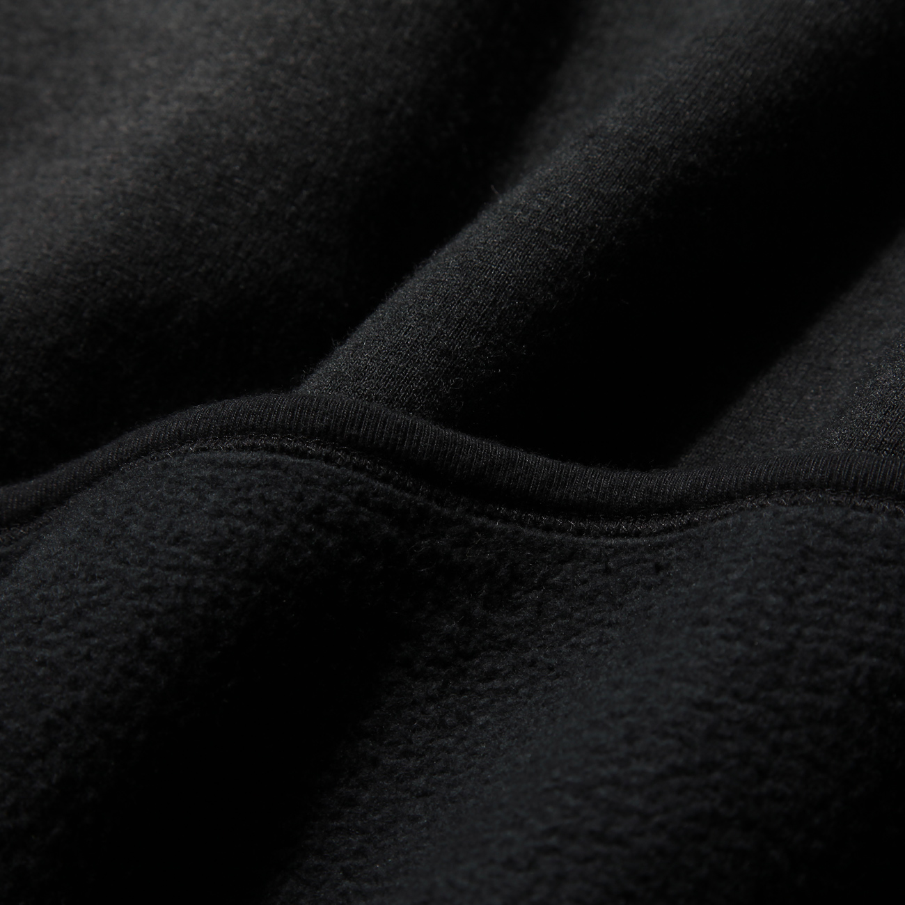 Porter Classic / ポータークラシック | WOOL SWEAT CREWNECK - Black