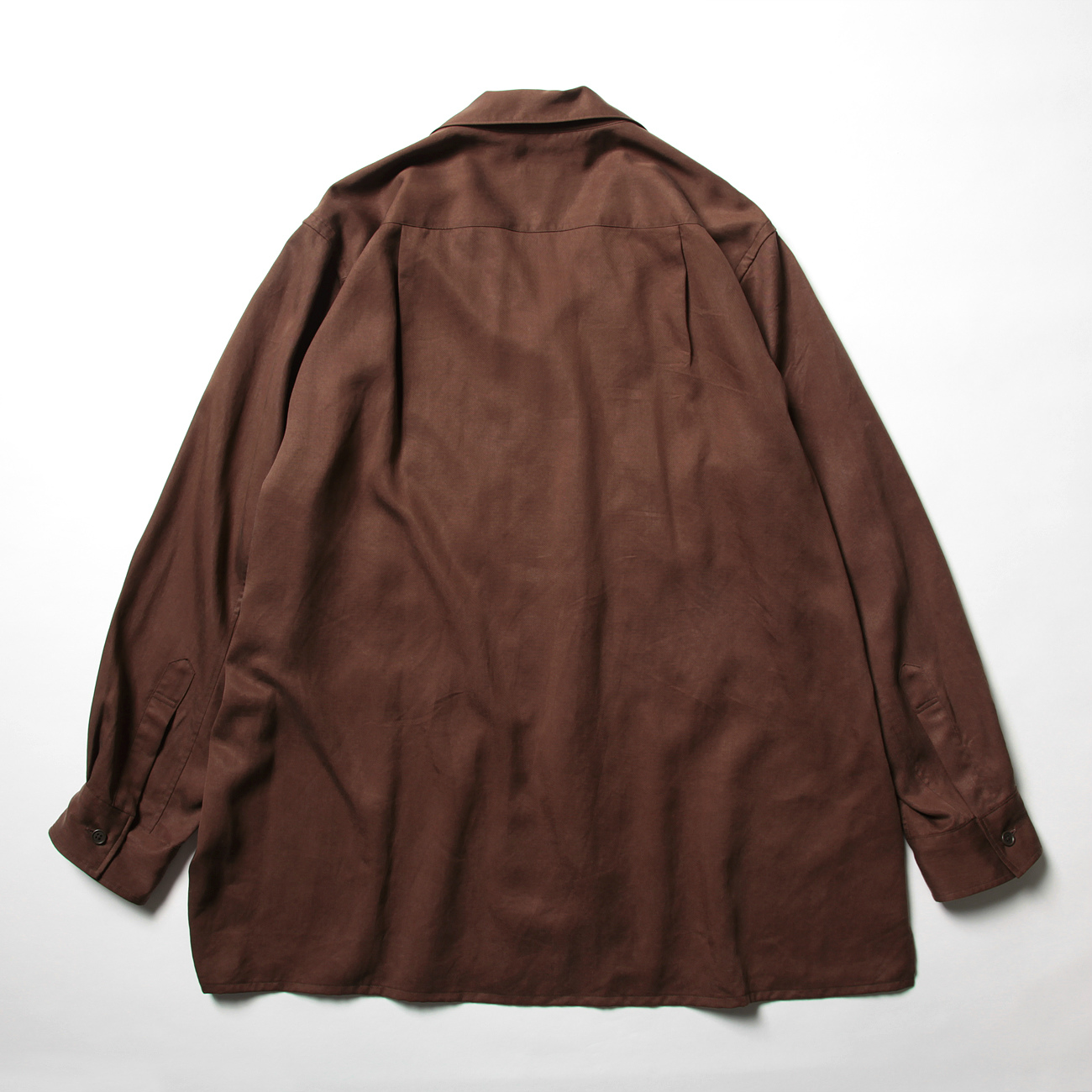 定価¥37,400-【新品】yoke Big Flap Long Shirt YOKE / ヨーク | BIG FLAP LONG SHIRTS - Brick Brown | 通販 - 正規