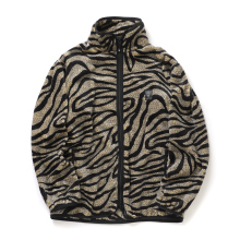 South2 West8 / サウスツーウエストエイト | Piping Jacket - Poly Fleece / Printed - Beige