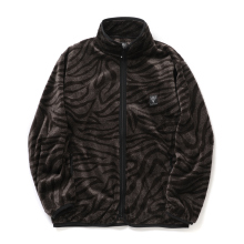 South2 West8 / サウスツーウエストエイト | Piping Jacket - Poly Fleece / Printed - Mocha