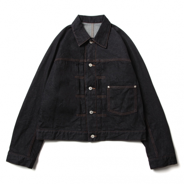 URU ウル COTTON RAYON JACKET サイズ1 09271558_6513d27b1d3ab.jpg