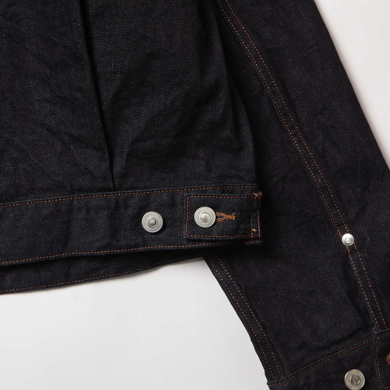 URU / ウル | COTTON DENIM - TRUCKER JACKET TYPE A - Indigo | 通販 