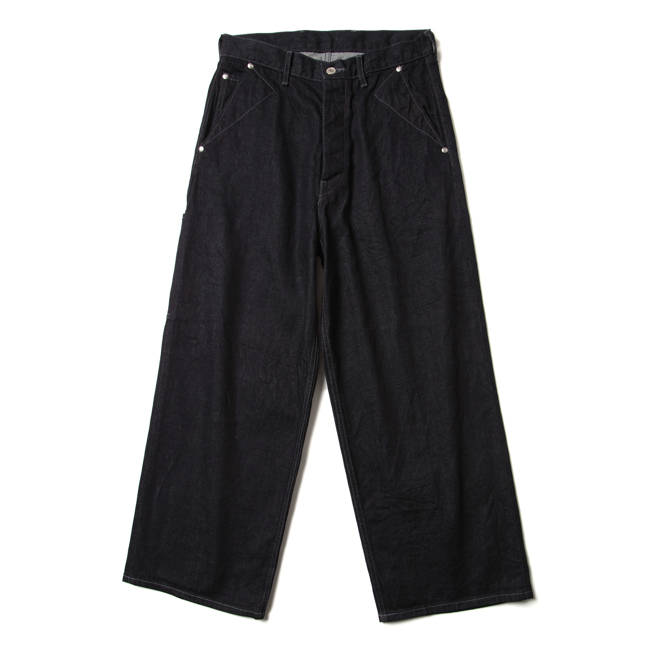 URU / ウル | COTTON DENIM - PAINTER PANTS TYPE A - Indigo | 通販 - 正規取扱店 |  COLLECT STORE / コレクトストア