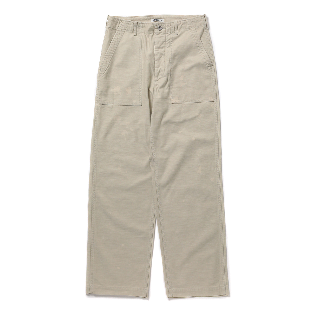 AURALEE / オーラリー | WASHED BAGGY SATIN BLEACHED BAKER