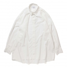 URU / ウル | COTTON - FRY FRONT SHIRTS - White