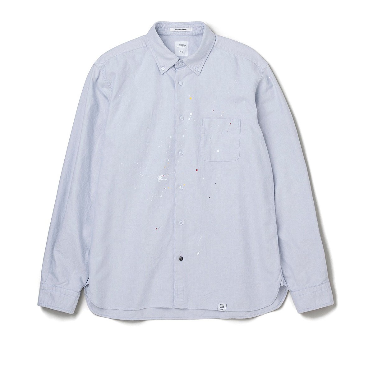 BEDWIN / ベドウィン | L/S B.D OX SHIRT FD DP 「BRIAN」 - L.Gray