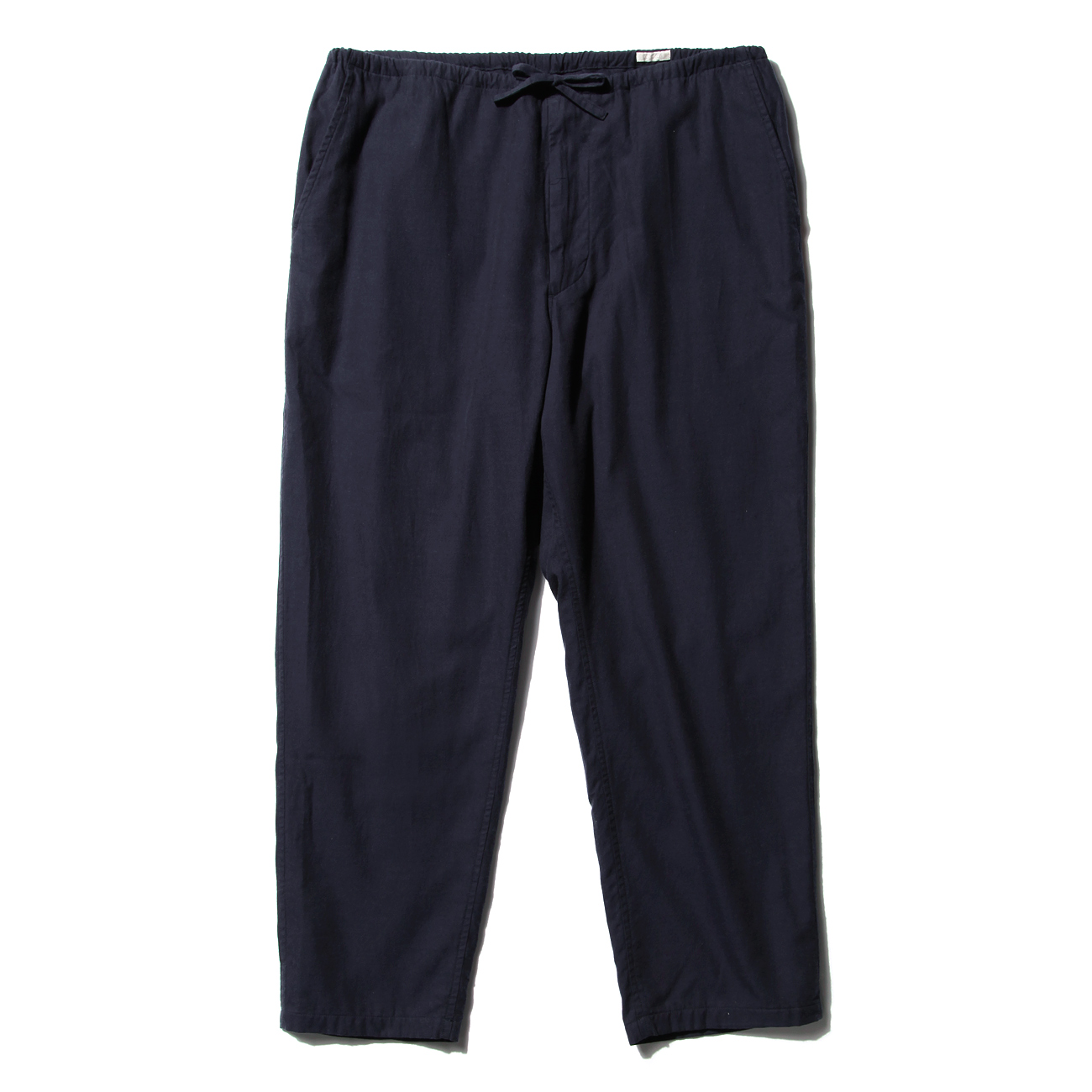 COMOLI / コモリ | コットンネル テーパードパンツ - Navy | 通販