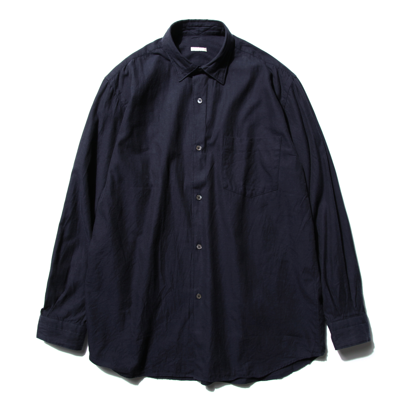 COMOLI / コモリ | コットンネル コモリシャツ - Navy | 通販 - 正規