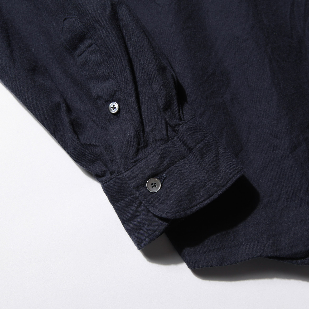 COMOLI / コモリ | コットンネル コモリシャツ - Navy | 通販 - 正規
