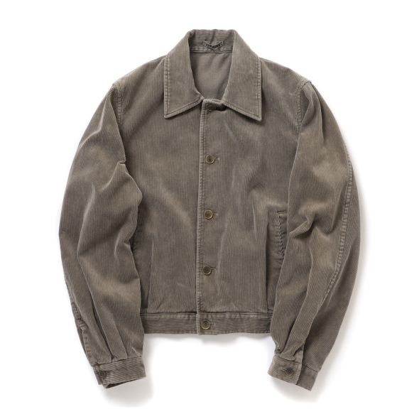 AURALEE / オーラリー | PIGMENT DYED FINX CORDUROY BLOUSON (メンズ