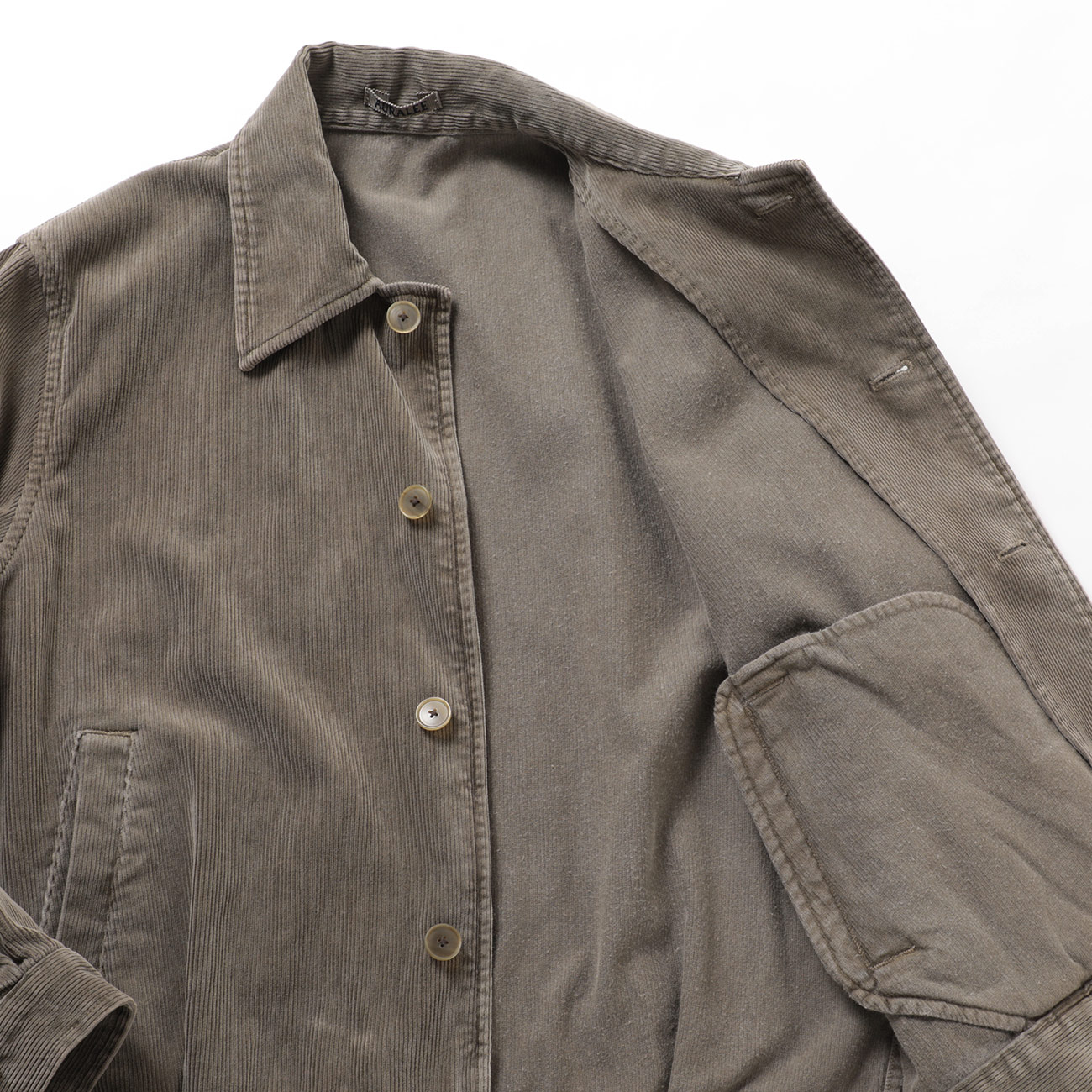 オーラリー ピグメントダイフィンクスコーデュロイブルゾン サイズ3 今季 新品 8/30(土)19:00販売開始】【2025 A/W】【AURALEE オーラリー