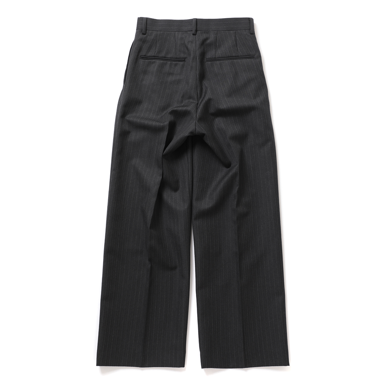 AURALEE / オーラリー | BLUEFACED WOOL TWO-TUCK SLACKS