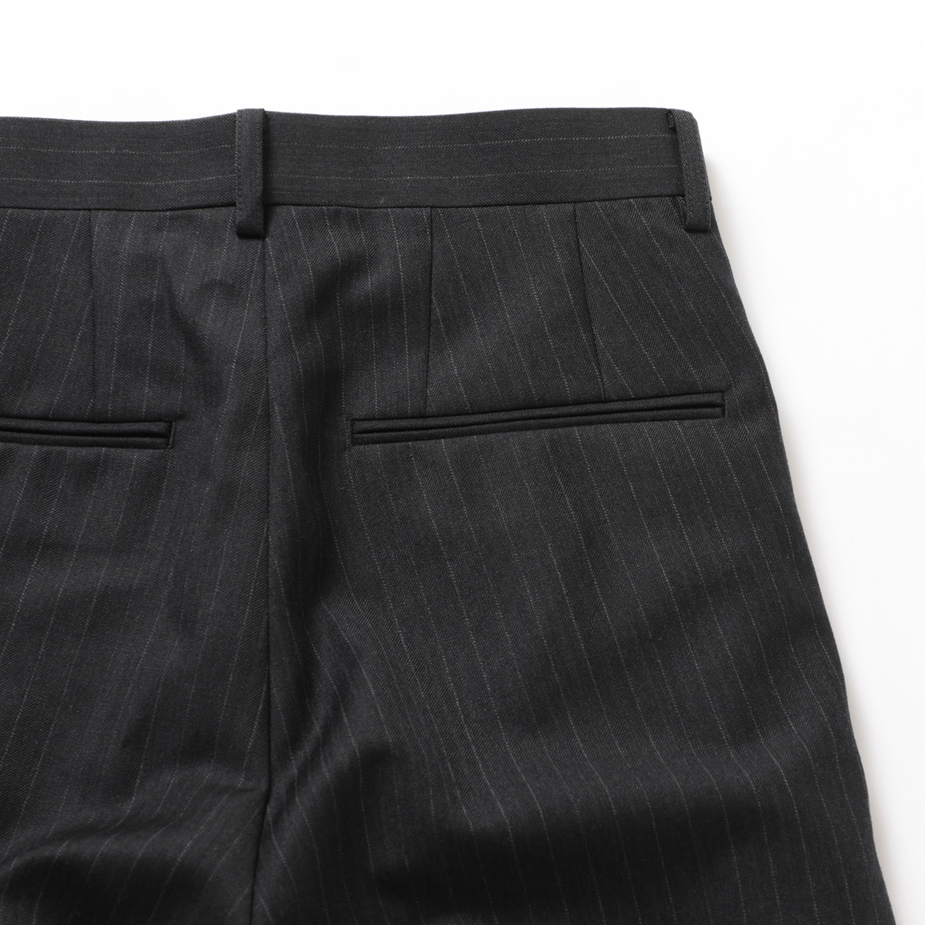 AURALEE / オーラリー | BLUEFACED WOOL TWO-TUCK SLACKS