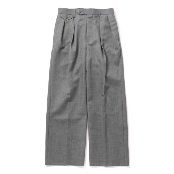 AURALEE オーラリー BLUEFACED WOOL WIDE SLACKS AURALEE(オーラリー)/ BLUEFACED WOOL WIDE SLACKS -TOP KHAKI