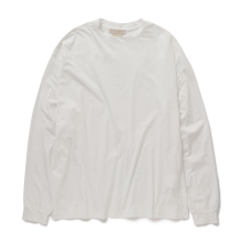 YOKE / ヨーク | Suvin Cotton YOKE T-shirt Long Sleeves - White