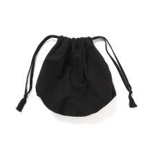 COMOLI / コモリ | コットンネル ポーチ - Black