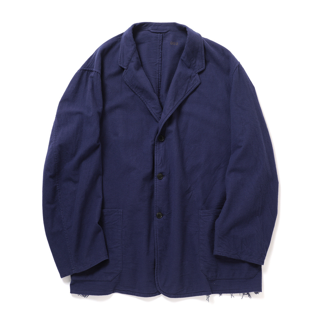 COMOLI 25AW コットンネル ジャケット　ロイヤルブルー　2 COMOLI(コモリ) / コットンネル ジャケット / ROYAL BLUE 25AW