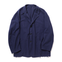 COMOLI / コモリ | コットンネル ジャケット - Royal Blue