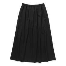holk / ホーク | gather skirt (レディース) / 72 wool gabardine - Black