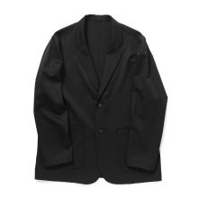 2B jacket / 72 wool gabardine - Black