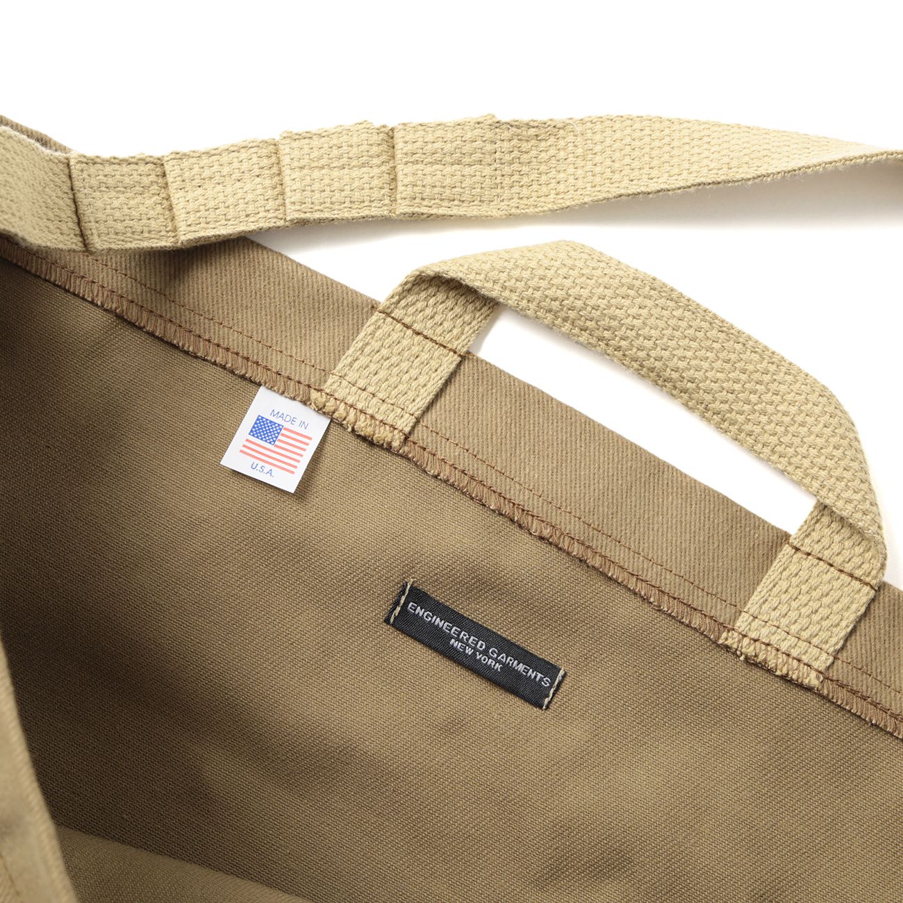 エンジニアードガーメンツ　トートバッグ　ブラウン 23FW】ENGINEERED GARMENTS エンジニアードガーメンツ Carry All