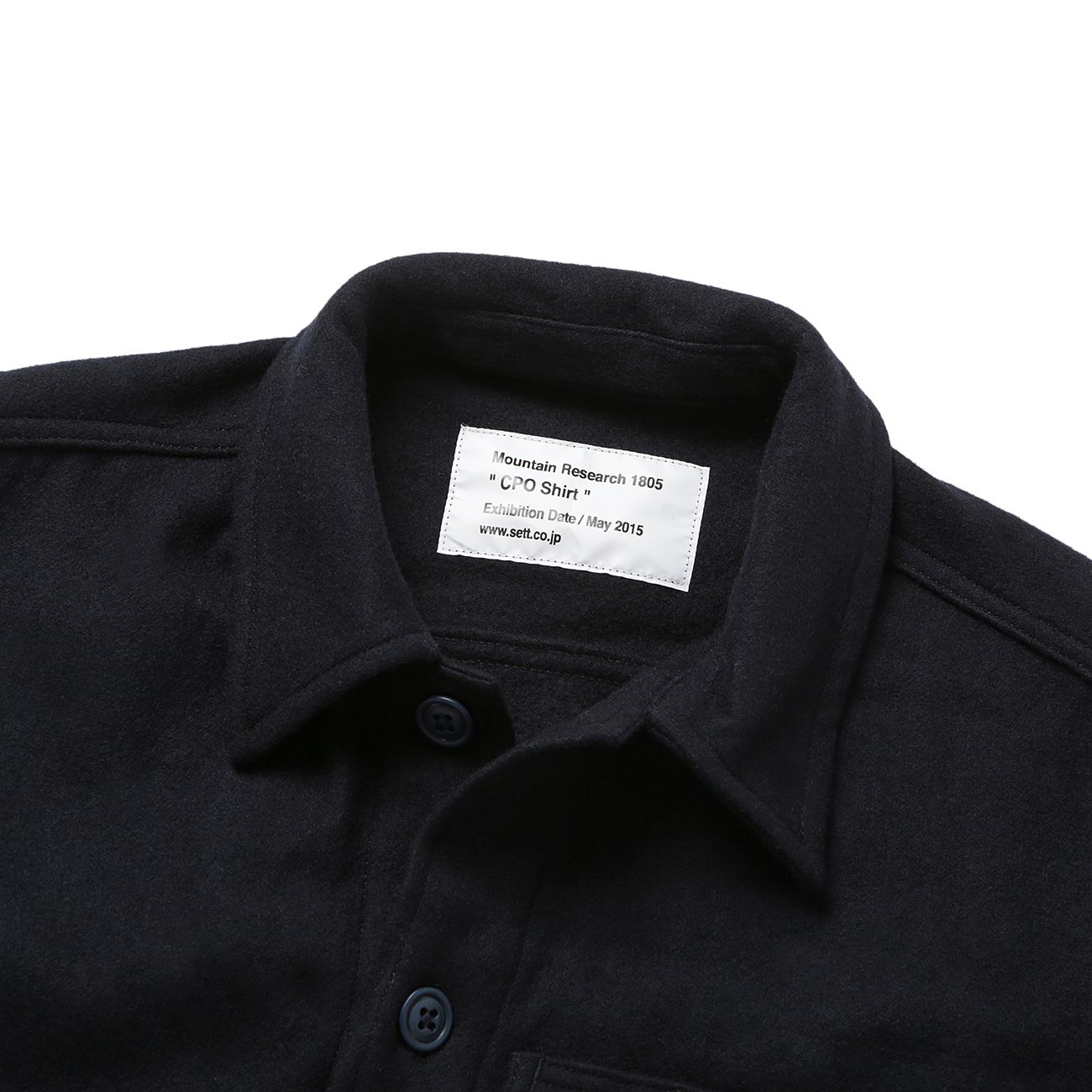 RESEARCH   CPO Shirt   Navy   通販   正規取扱店   COLLECT STORE