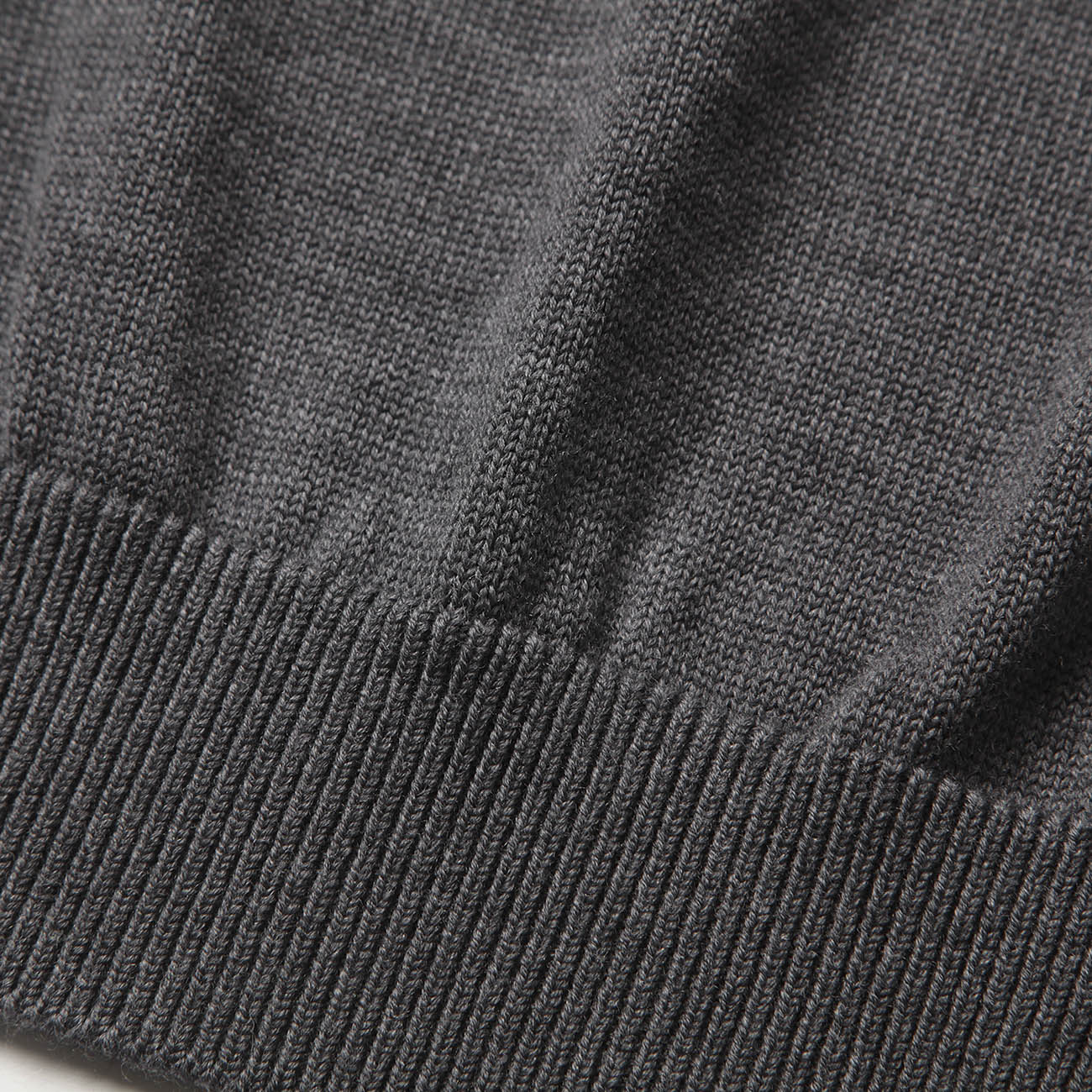 SIGNATURE CREW NECK / GREIGE | BATONER (MEN)(バトナー