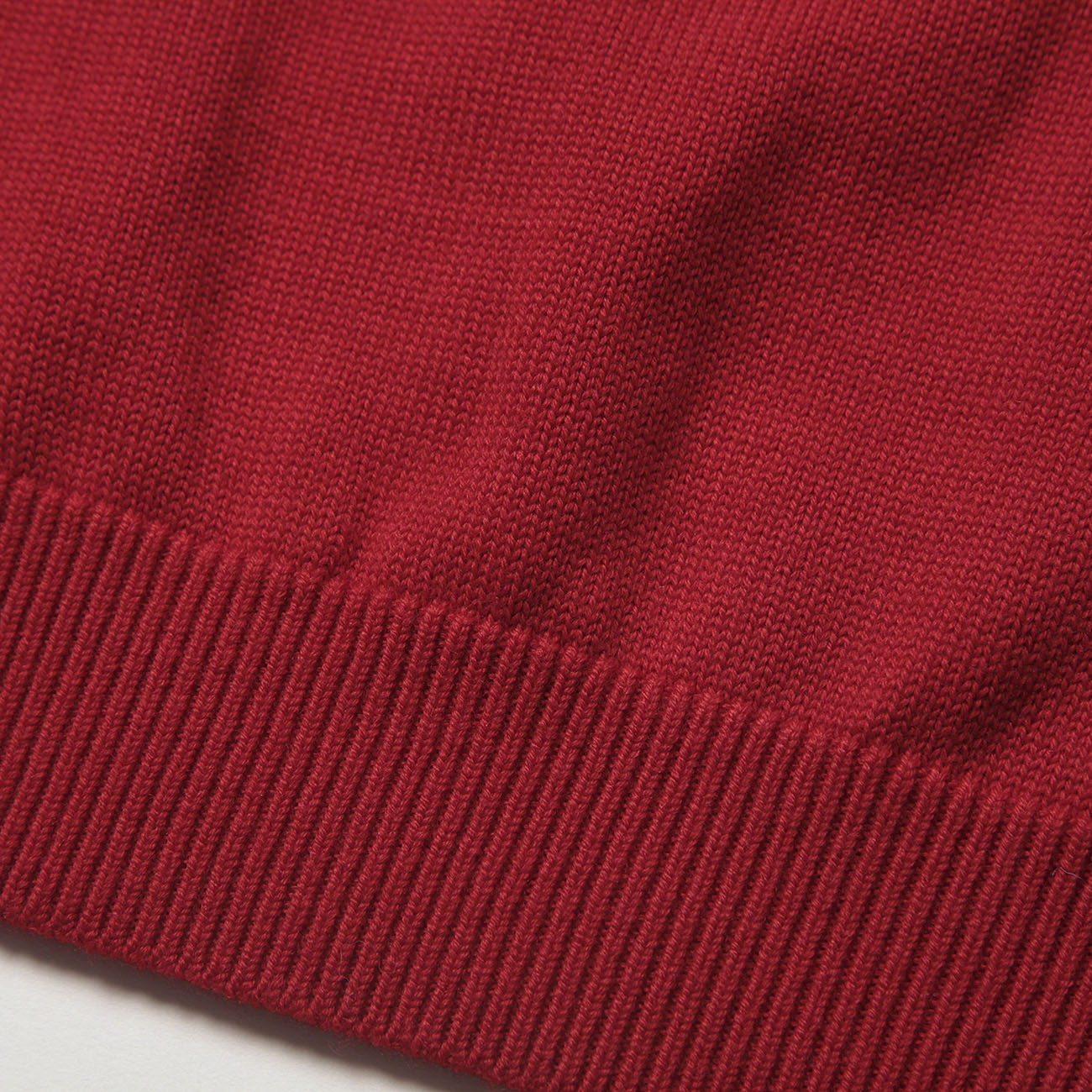 BATONER / バトナー | AGING WOOL TURTLE NECK (レディース) - Red