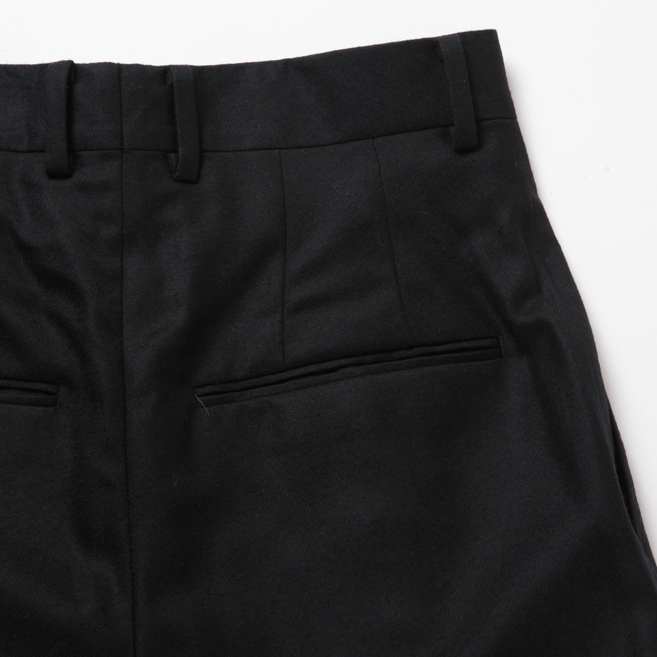 家康様　AURALEE オーラリー WOOL SLACKS ブラック サイズ1 AURALEE / オーラリー | LIGHT WOOL MAX GABARDINE SLACKS