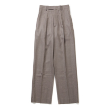 AURALEE / オーラリー | SUPER LIGHT WOOL SLACKS (レディース) - Top Brown