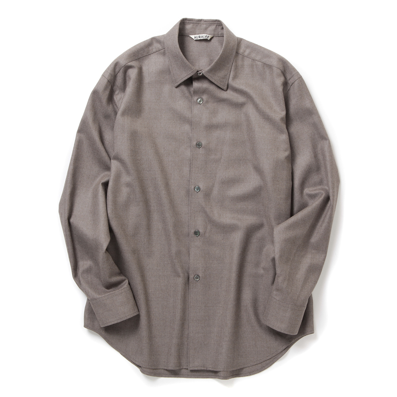 SUPER LIGHT WOOL SHIRT (レディース) - Top Brown