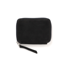 Post Production / ポストプロダクション | Mid Wallet / Horse Nuback - Vintage Black