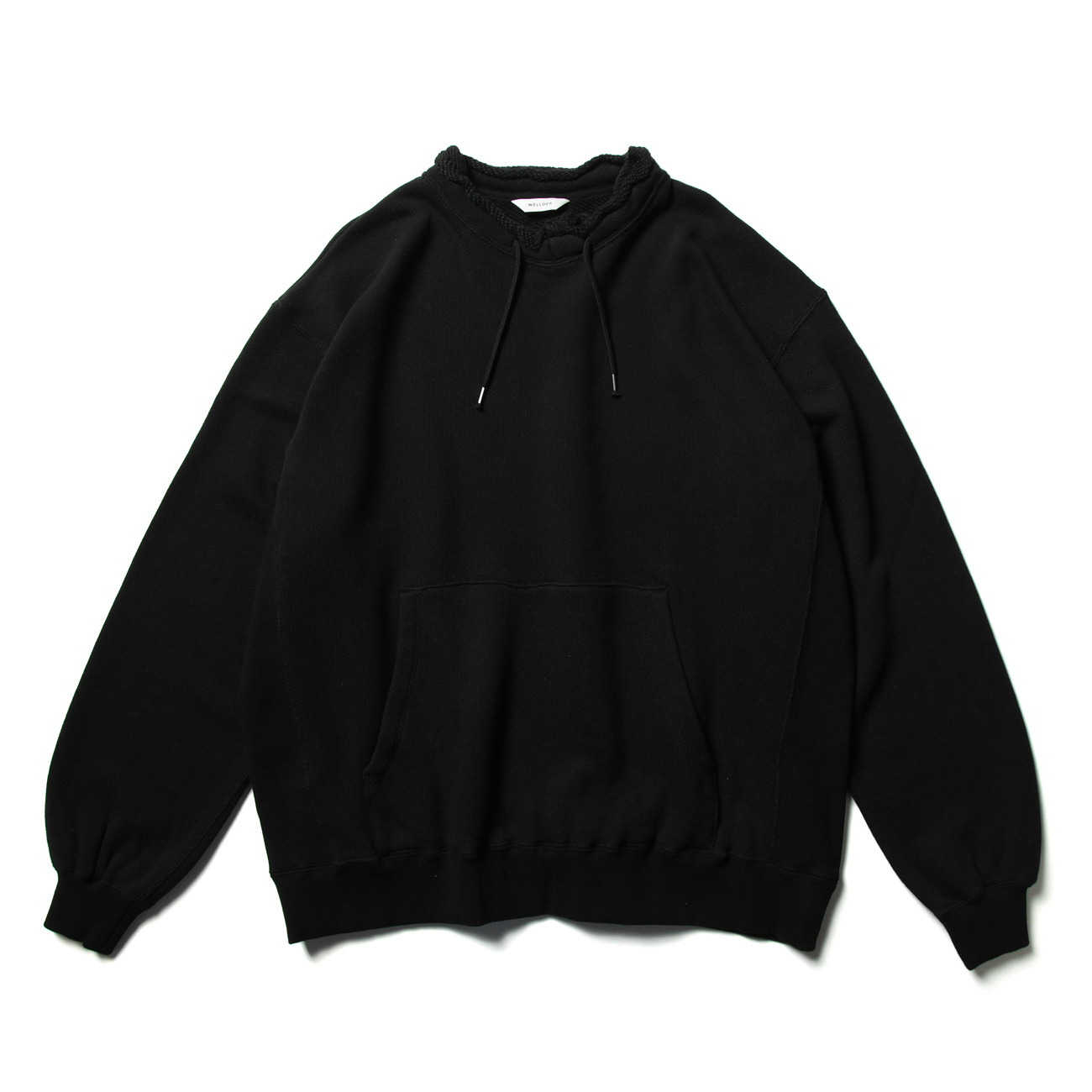 WELLDER / Cut Off Collar Sweat - トップス