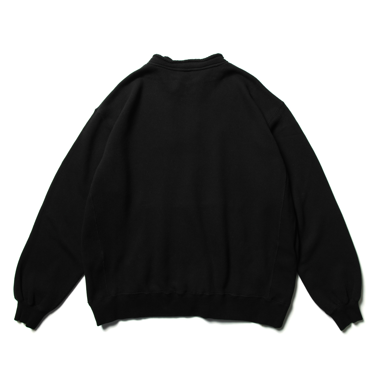 WELLDER / ウェルダー | Cut Off Collar Sweat - Black | 通販 - 正規取扱店 | COLLECT STORE  / コレクトストア