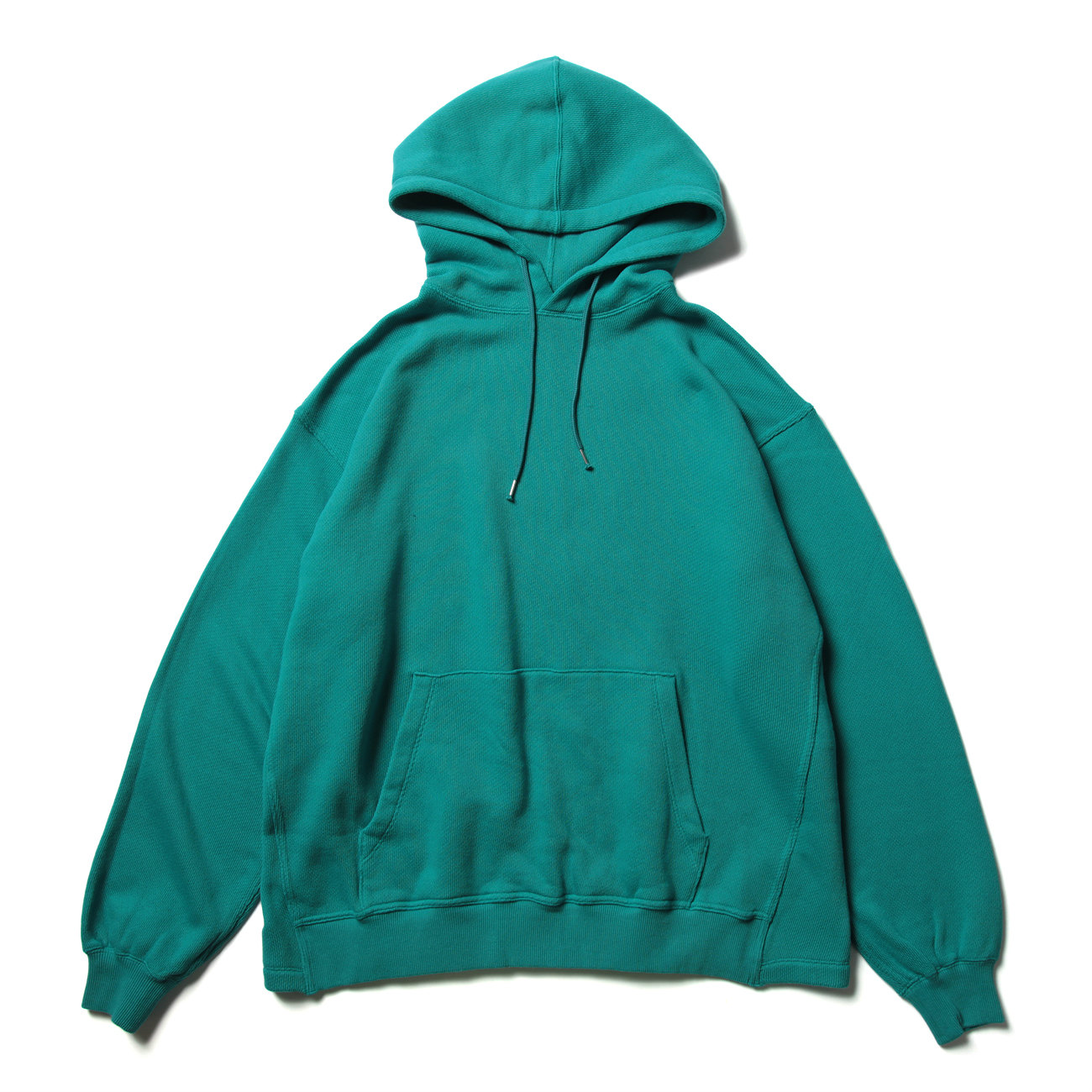 Pull Over Hooded - Turquoise Green