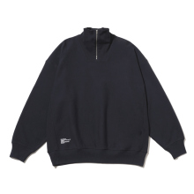 CLASSIC TERRY SWEAT HALF ZIP - Navy